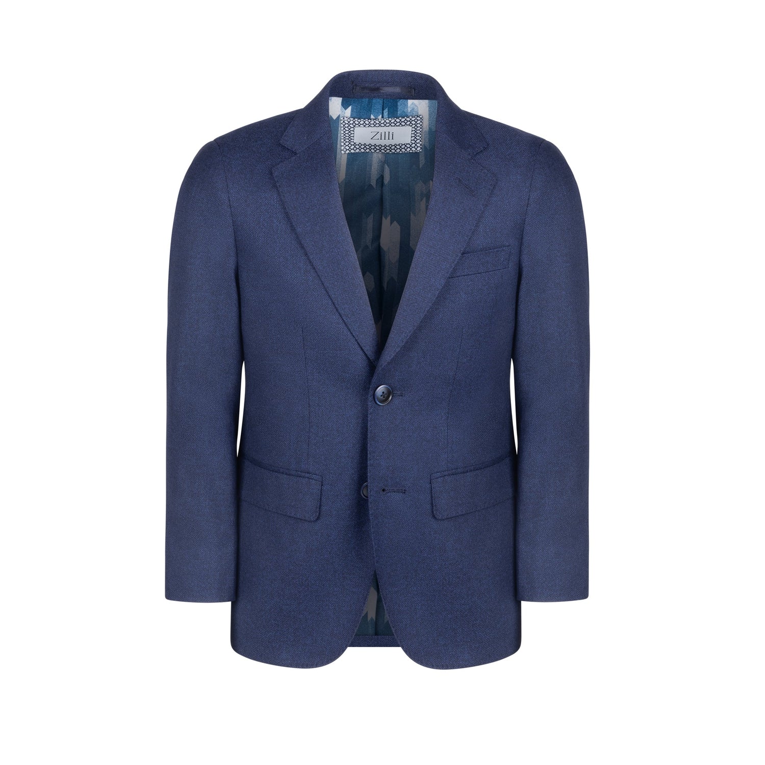 Boys Zilli Suit Sapphire Blue