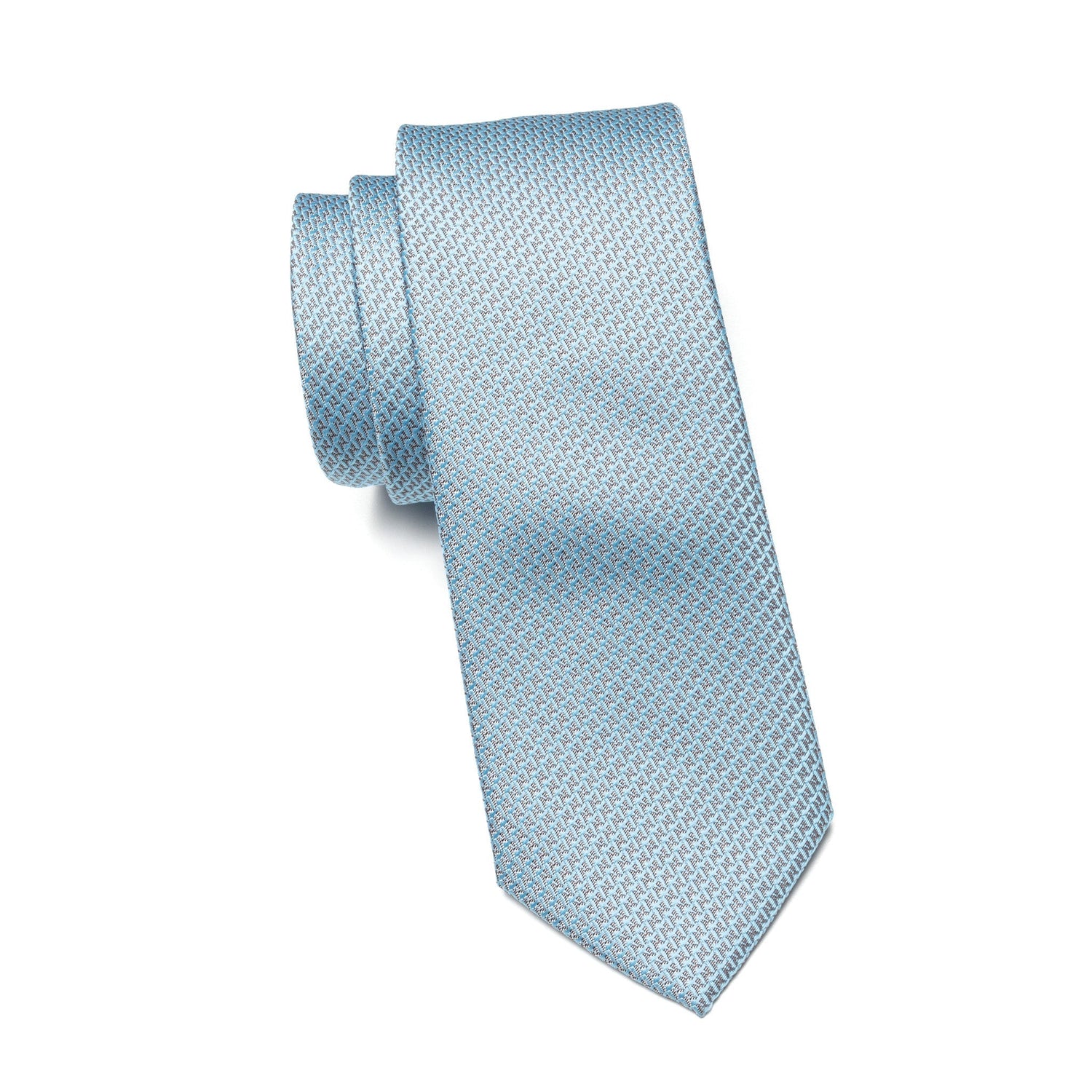 Boys Cache Tie – Frosted Weave