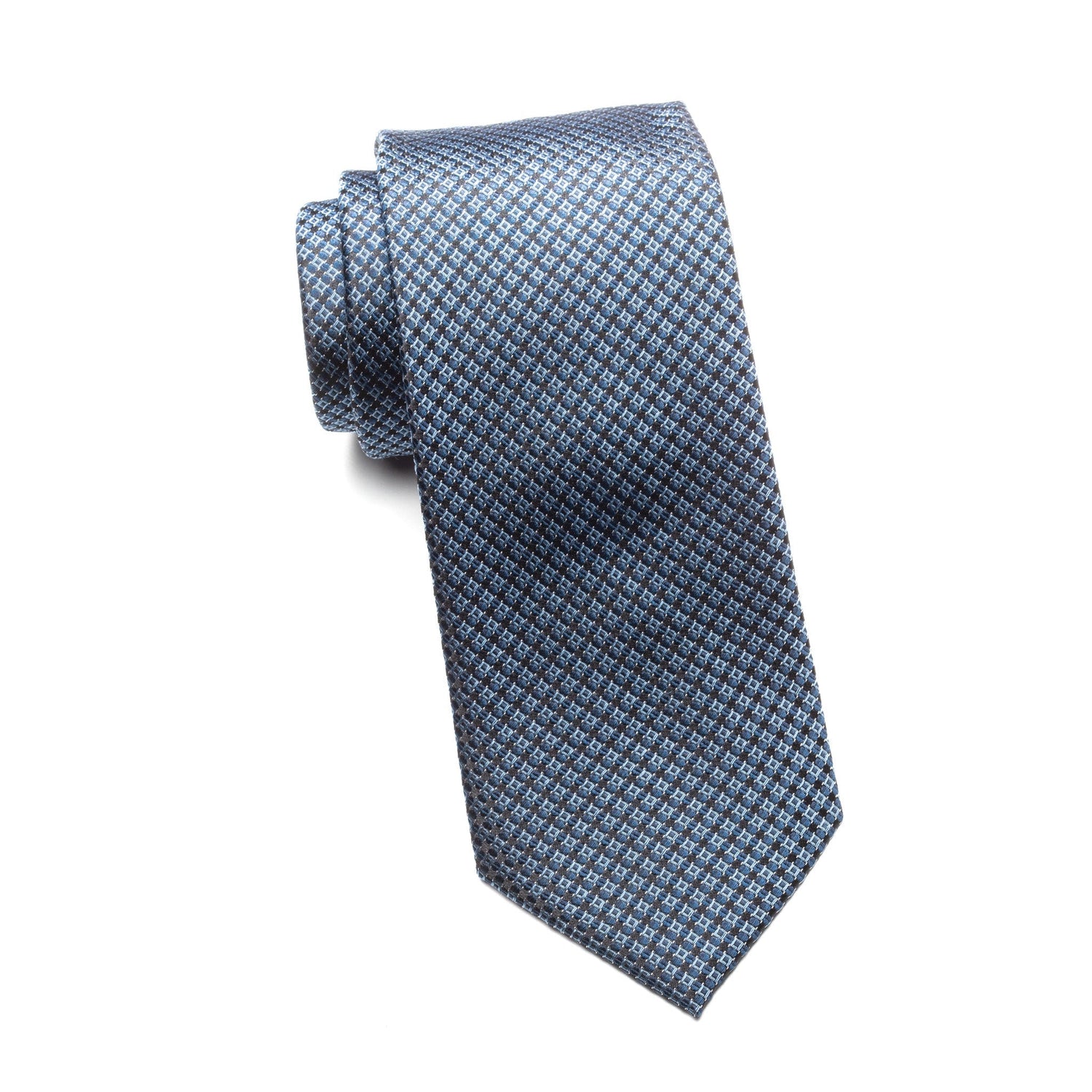 Mens Ledberry Silk Tie – Frosted Mosaic