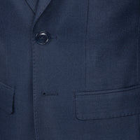 Boys Zilli Suit Navy Birdseye