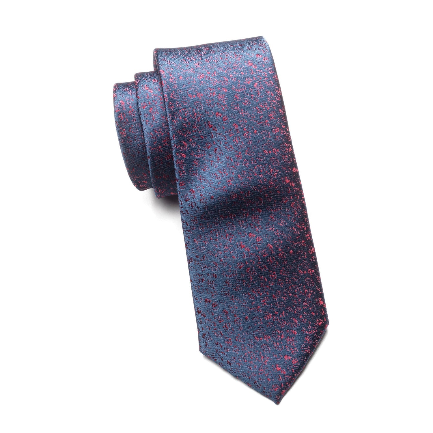Boys Cache Tie – Midnight Ruby