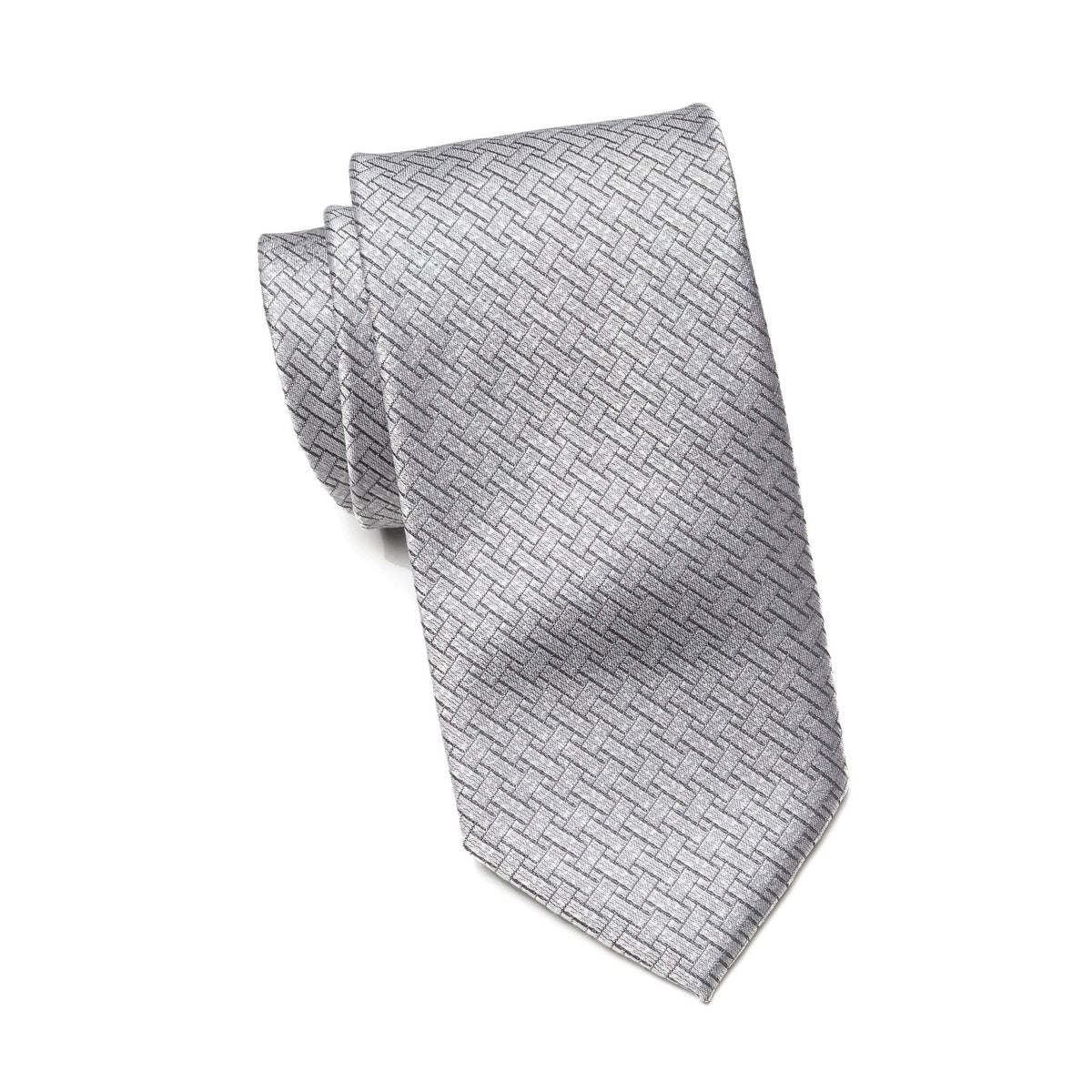 Mens Aurelio & Co Tie – Sterling Grid