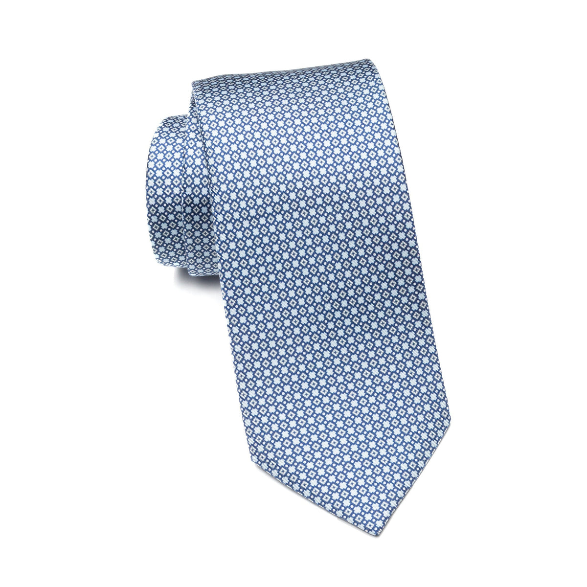 Mens Ledberry Silk Tie – Delft Bloom