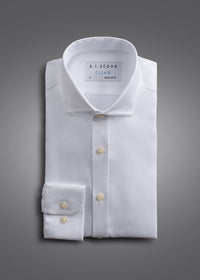 CLEAN Boys Oxford NON IRON Cutaway Collar Long Sleeves