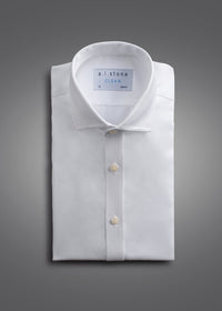 CLEAN Boys Twill NON IRON Cutaway Collar Short Sleeves