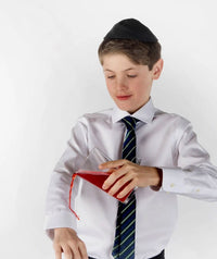 Clean Boys Twill Cutaway Collar Shirt Classic Fit