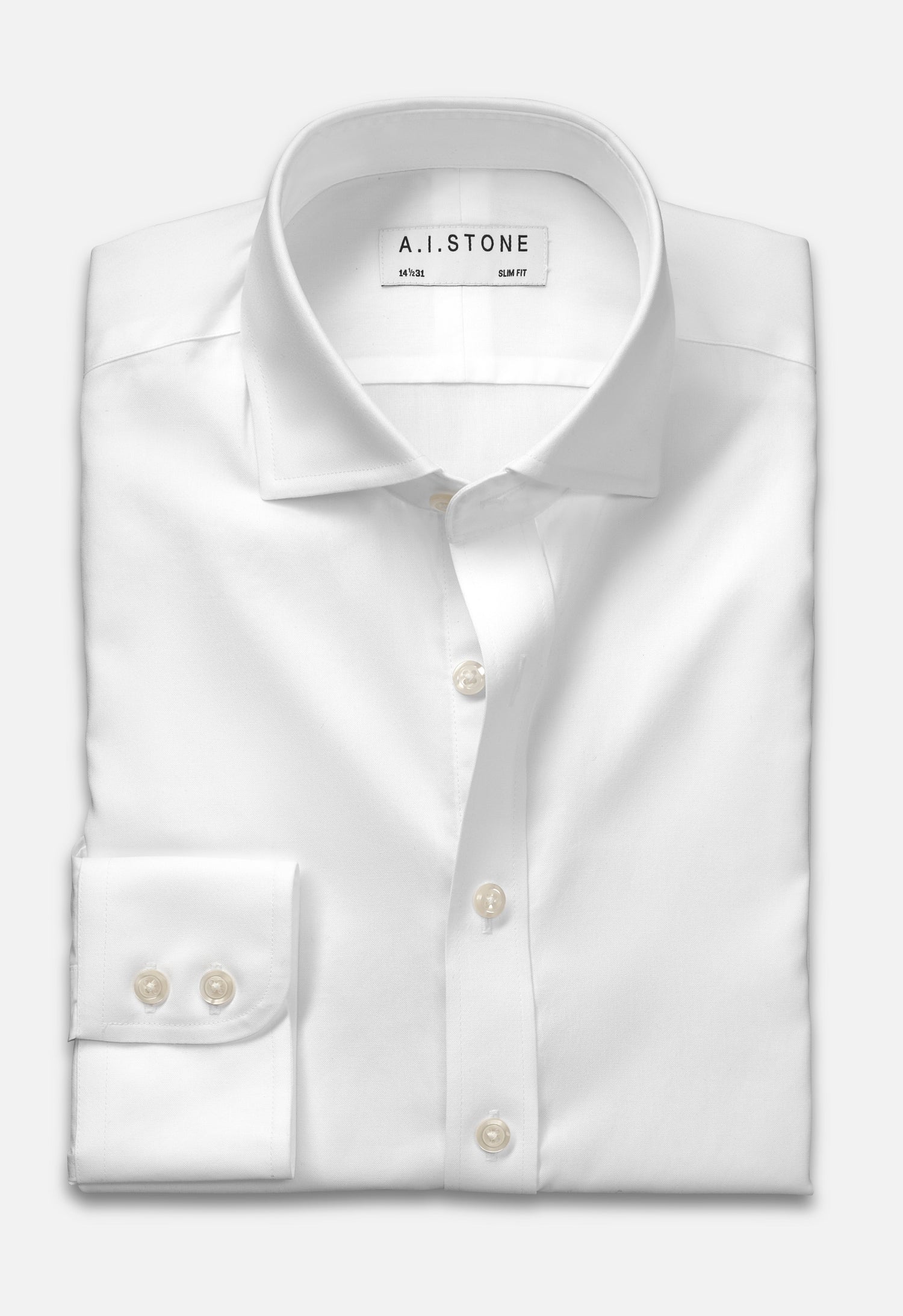 MENS PINPOINT NON IRON SLIM FIT CUTAWAY COLLAR