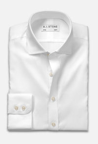 Mens Pinpoint Cutaway Collar NON IRON Super Slim Fit