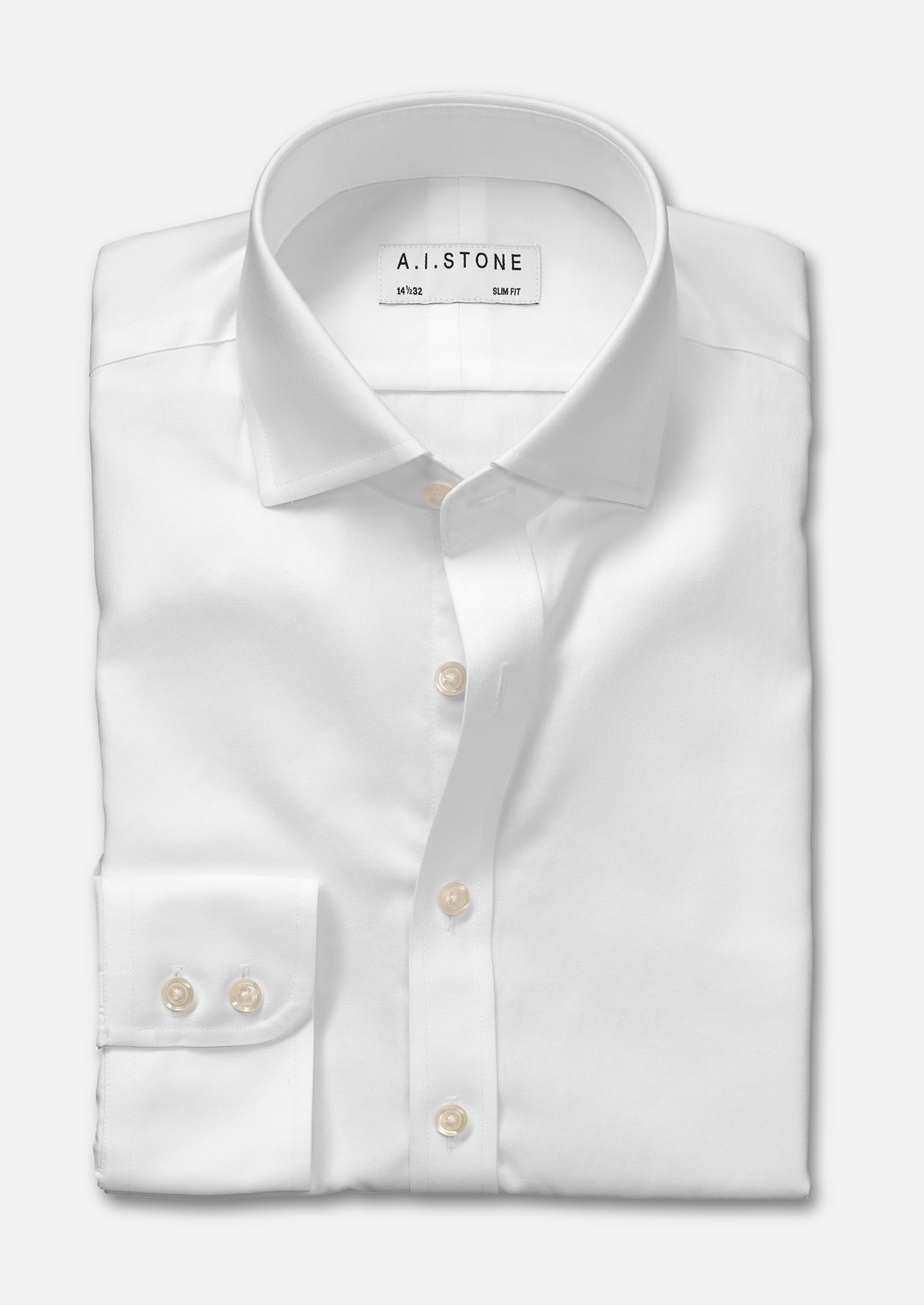 Mens Twill Cutaway Collar NON IRON Classic Fit