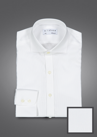 Mens Dobby Cutaway Collar NON IRON Slim Fit