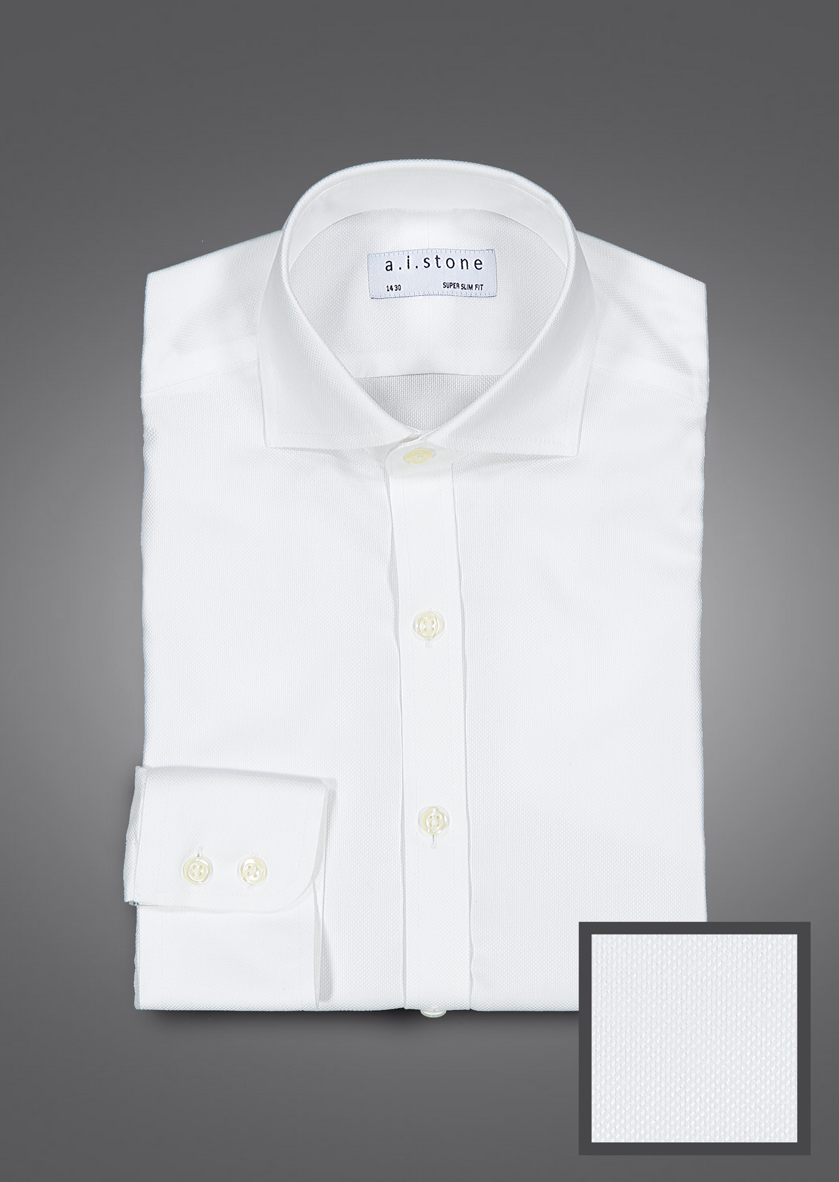 Mens Dobby Cutaway Collar NON IRON Classic Fit